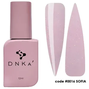 Камуфлюючий топ для нігтів Dnka Cover Top code #0016 Sofia, 12 мл