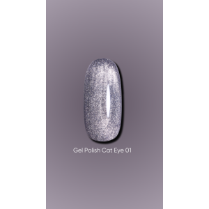 Гель-лак Dark gel polish Cat Eye 01 Без TРO, 10 мл