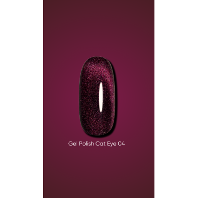 Гель-лак Dark gel polish Cat Eye 04 Без TРO, 10 мл