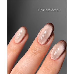 Гель-лак Dark gel polish Cat Eye 27 Без TРO, 10 мл