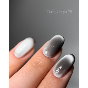 Гель-лак Dark gel polish Cat Eye 28 Без TРO, 10 мл