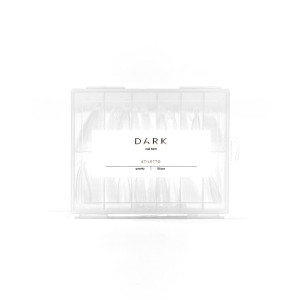 Верхні форми для нарощення Dark Stiletto, 120 шт