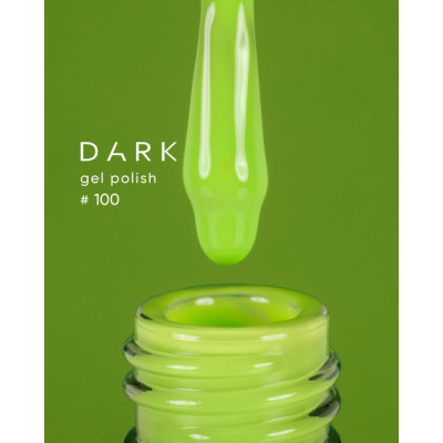 Гель-лак для нігтів Dark gel polish new collection 100 Без TРO, 10 мл