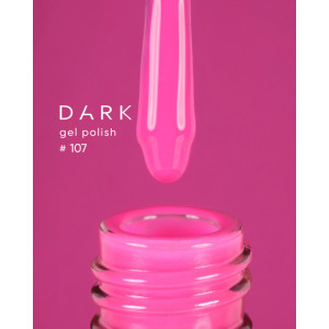 Гель-лак для нігтів Dark gel polish new collection 107 Без TРO, 10 мл