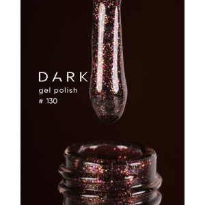 Гель-лак для нігтів Dark gel polish new collection 130 Без TРO, 10 мл