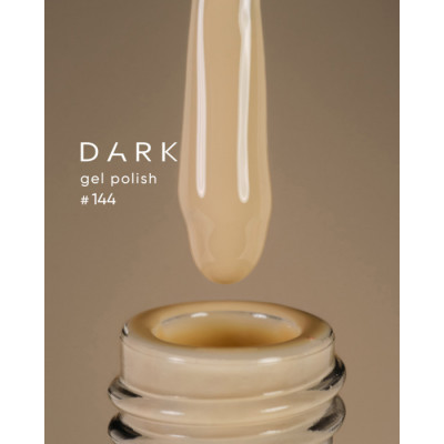 Гель-лак для нігтів Dark gel polish new collection 144 Без TРO, 10 мл 