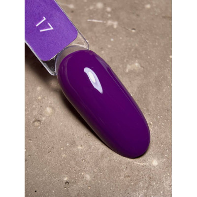 Гель-лак для нігтів Dark gel polish new collection 18 Фіолетовий Без TРO, 10 мл