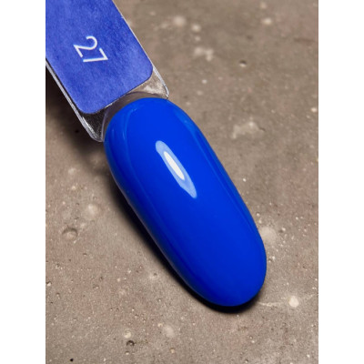 Гель-лак для нігтів Dark gel polish new collection 27 Кобальтовий Без TРO, 10 мл