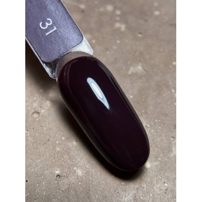 Гель-лак для нігтів Dark gel polish new collection 31 Сливовий Без TРO, 10 мл