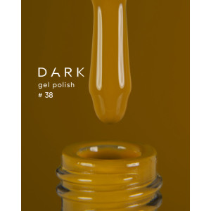 Гель-лак для нігтів Dark gel polish new collection 38 Гірчичний Без TРO, 10 мл