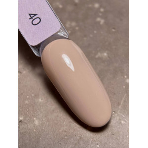 Гель-лак для нігтів Dark gel polish new collection 40 Бежевий Без TРO, 10 мл