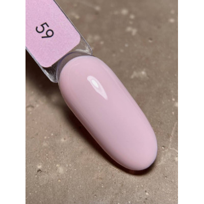 Гель-лак для нігтів Dark gel polish new collection 59 Світло-рожевий Без TРO, 10 мл