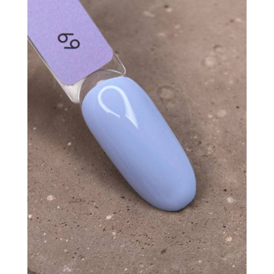 Гель-лак для нігтів Dark gel polish new collection 69 Блакитний Без TРO, 10 мл