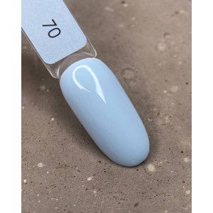 Гель-лак для нігтів Dark gel polish new collection 70 Блакитний Без TРO, 10 мл