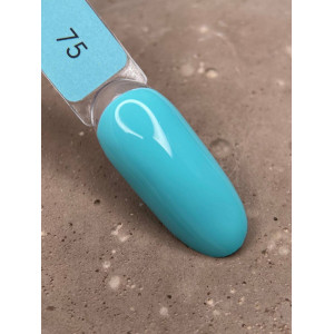Гель-лак для нігтів Dark gel polish new collection 75 Бірюзовий Без TРO, 10 мл