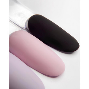 Матовий топ для нігтів з липким шаром Dark Matte Top з ефектом велюру, 15 мл 