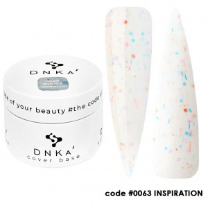 Камуфлююча база Dnka Cover Base #0063 Inspiration, 30 мл 