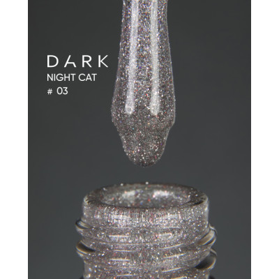 Гель-лак Dark gel polish Night Cat 03 Без TРO, 10 мл