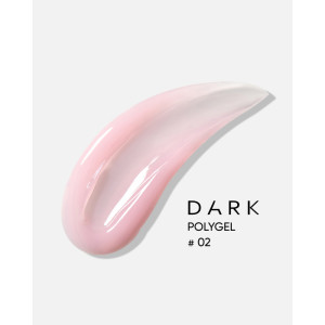 Aкрил-гель для нігтів Dark Polygel №2 у тюбику, 30 мл