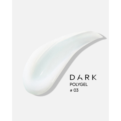 Aкрил-гель для нігтів Dark Polygel №3 у баночці, 30 мл