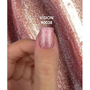 Моделюючий гель для нігтів Dnka Builder Gel #0038 Vision 15 мл без ТРО