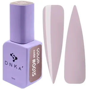 Гель-лак для нігтів Dnka Gel Polish Color #0015,12 мл