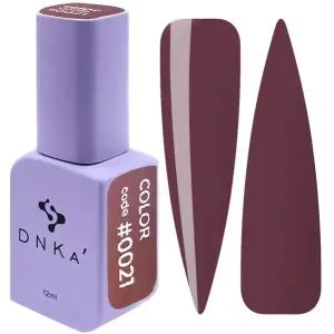 Гель-лак для нігтів Dnka Gel Polish Color #0021, 12 мл