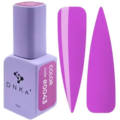 Гель-лак для нігтів Dnka Gel Polish Color #0043, 12 мл