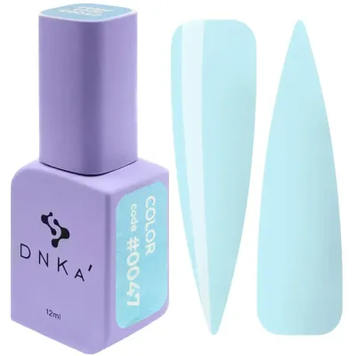 Гель-лак для нігтів Dnka Gel Polish Color #0047, 12 мл