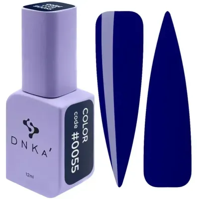 Гель-лак для нігтів Dnka Gel Polish Color #0055, 12 мл