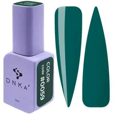 Гель-лак для нігтів Dnka Gel Polish Color #0059, 12 мл