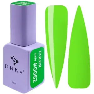 Гель-лак для нігтів Dnka Gel Polish Color #0062, 12 мл
