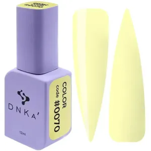 Гель-лак для нігтів Dnka Gel Polish Color #0070, 12 мл