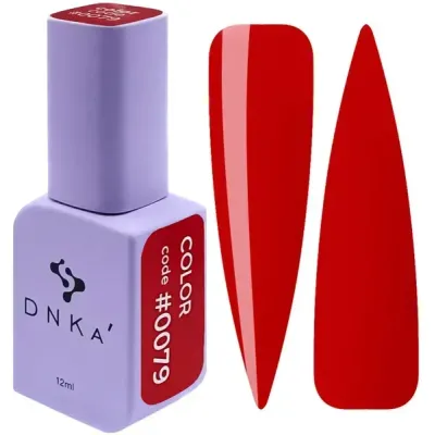 Гель-лак для нігтів Dnka Gel Polish Color #0079, 12 мл
