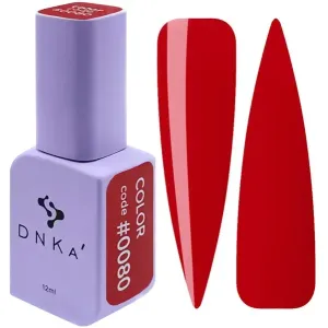 Гель-лак для нігтів Dnka Gel Polish Color #0080, 12 мл