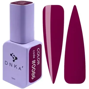 Гель-лак для нігтів Dnka Gel Polish Color #0086, 12 мл