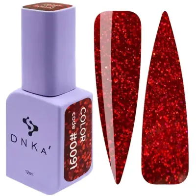 Гель-лак для нігтів Dnka Gel Polish Color #0091, 12 мл