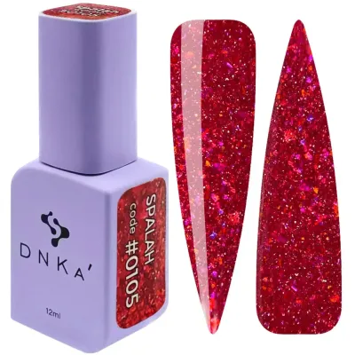 Гель-лак для нігтів Dnka Gel Polish Color #0105 Spalah, 12 мл