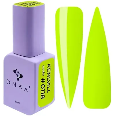 Гель-лак для нігтів Dnka Gel Polish Color #0118, 12 мл