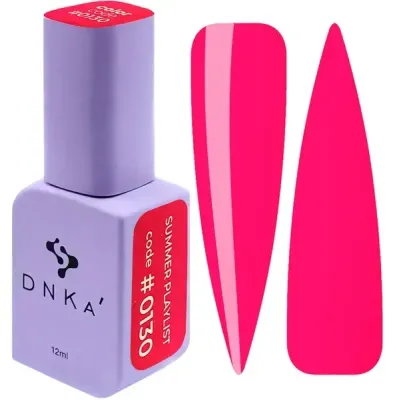 Гель-лак для нігтів Dnka Gel Polish Color #0130, 12 мл