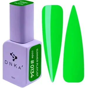 Гель-лак для нігтів Dnka Gel Polish Color Summer Playlist #0134, 12 мл