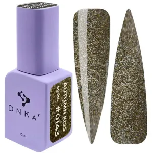 Гель-лак для нігтів Dnka Gel Polish Color Autumn Kiss #0143, 12мл