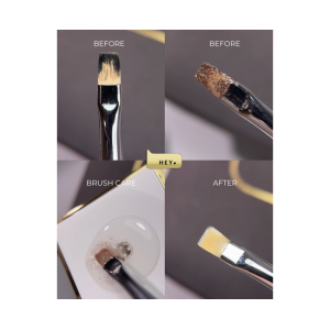 Засіб для очищення та догляду за пензликами Heylove Brush care solution, 30 мл