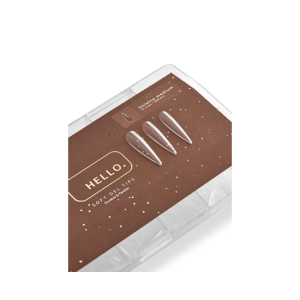 Гелеві тіпси для нарощення Heylove Stiletto Medium, стилет середній, 500 шт 
