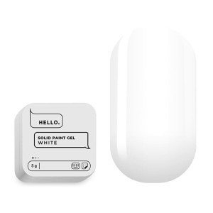 Гель-фарба Heylove Solid paint gel White, 5 грам