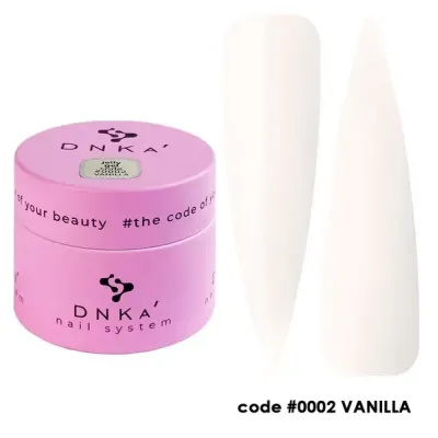 Гель желе для нарощування Dnka Jelly №002 Vanillia , 15 мл