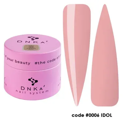 Гель желе для нарощування Dnka Jelly №006 Idol, 15 мл