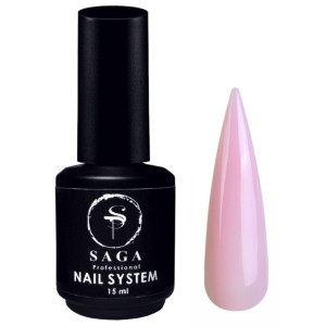 Моделюючий гель Saga Professional Liquid gel №4, рожевий, 15 мл