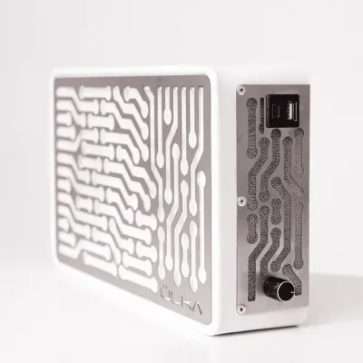Витяжка для манікюру ULKA Nano настільна з фільтром HEPA біла
