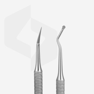 Педикюрна лопатка Staleks Pro Expert 20 Type 1 кюретка напівсфера та піка 